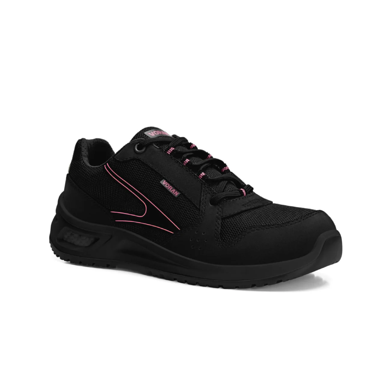 VORAN Women's Sportsafe Energy 441N Safety Toe Shoes - Black - Image 2