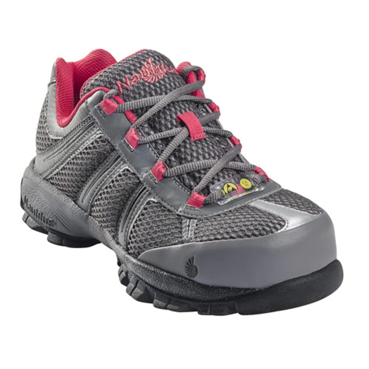Nautilus Women's Grey/Brown SD-10 Steel Toe Shoes - N1393 - Image 4